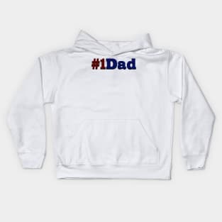 Number One Dad Kids Hoodie